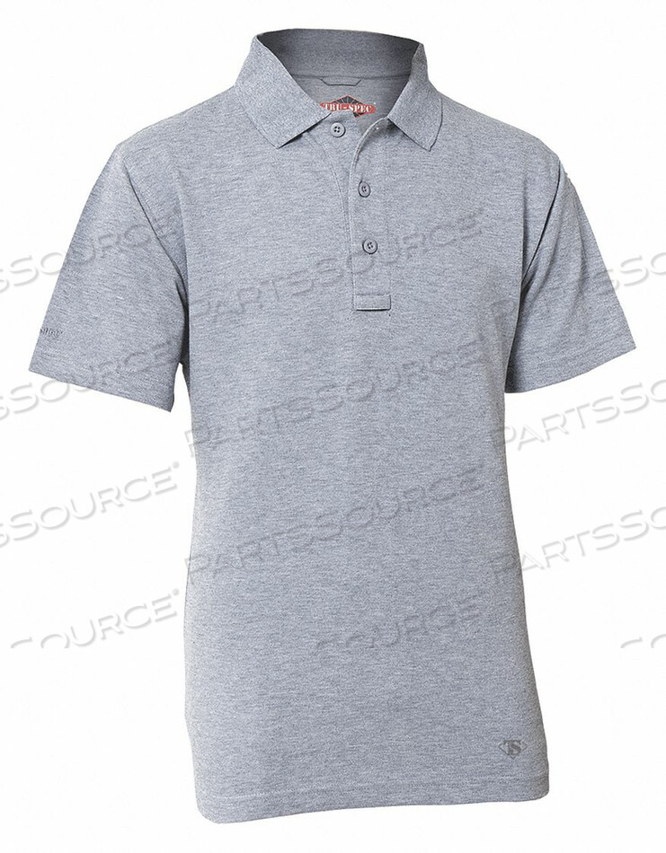 OEM#: 4338MENS TACTICAL POLO SIZE S HEATHER GRAY by TRU-SPEC