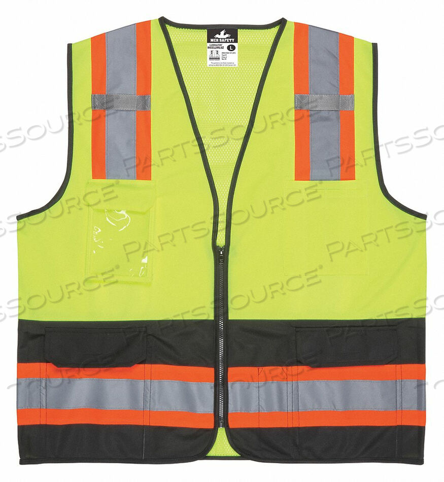 OEM#: WCCL2MLSZSHIGH VISIBILITY VEST S SIZE UNISEX by MCR Safety