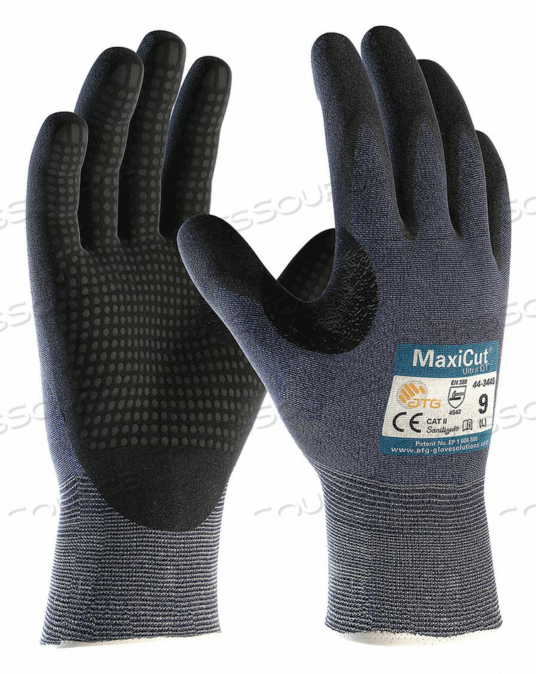 OEM#: 44-3445CUT-RESISTANT GLOVES XL 10 L PR PK12 by Protective Industrial Products
