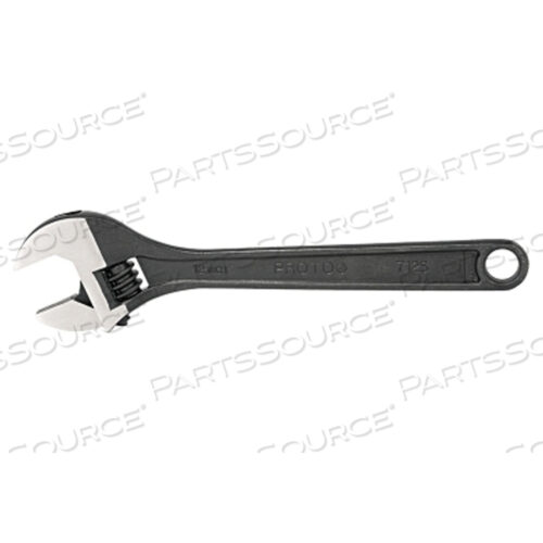 OEM#: 712SBPROTOBLACK ADJUSTABLE WRENCH, 12 IN L, 1-1/2 IN OPENING, BLACK OXIDE by Proto