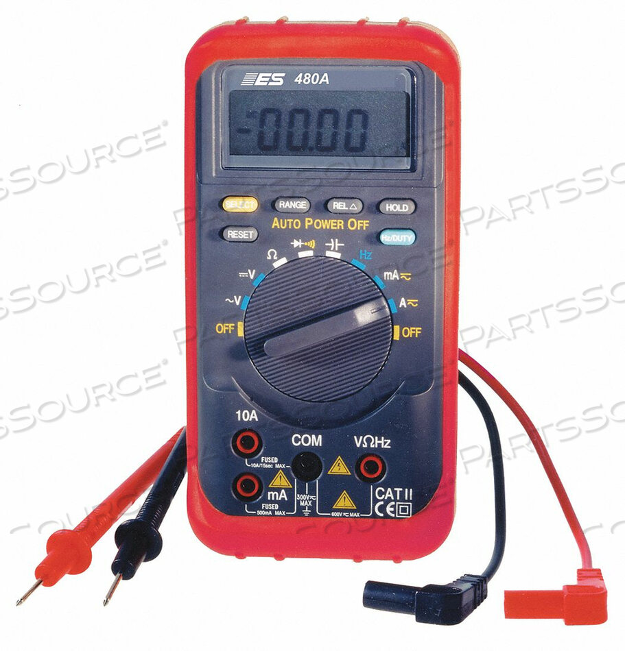OEM#: 480ATESTER AUTORANGING DIGITAL MULTIMETER by Electronic Specialties