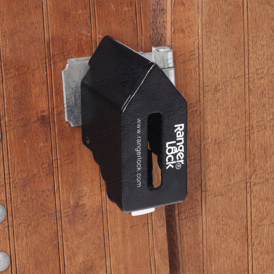 OEM#: RGET-00PADLOCK GUARD HARDENED STEEL BLK 5-1/4 L by Ranger Lock