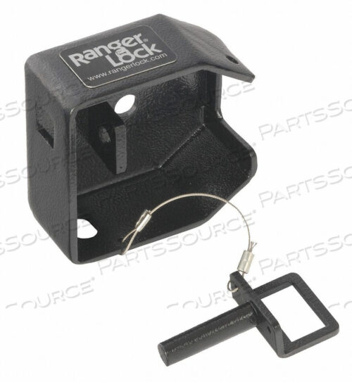 OEM#: RDSR-00PADLOCK GUARD HARDENED STEEL BLK 2 L by Ranger Lock