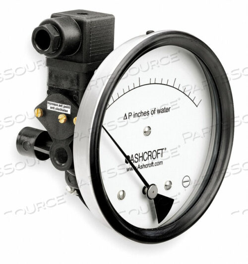 OEM#: 451134EDRQMXV5CYLM5IWDPRESSURE GAUGE 0 TO 5 IN H2O by Ashcroft Inc.