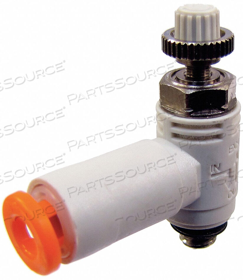 OEM#: ASV220F-M5-04SPEED EXHAUST CONTROL ELBOW M5 X 0.8 by SMC