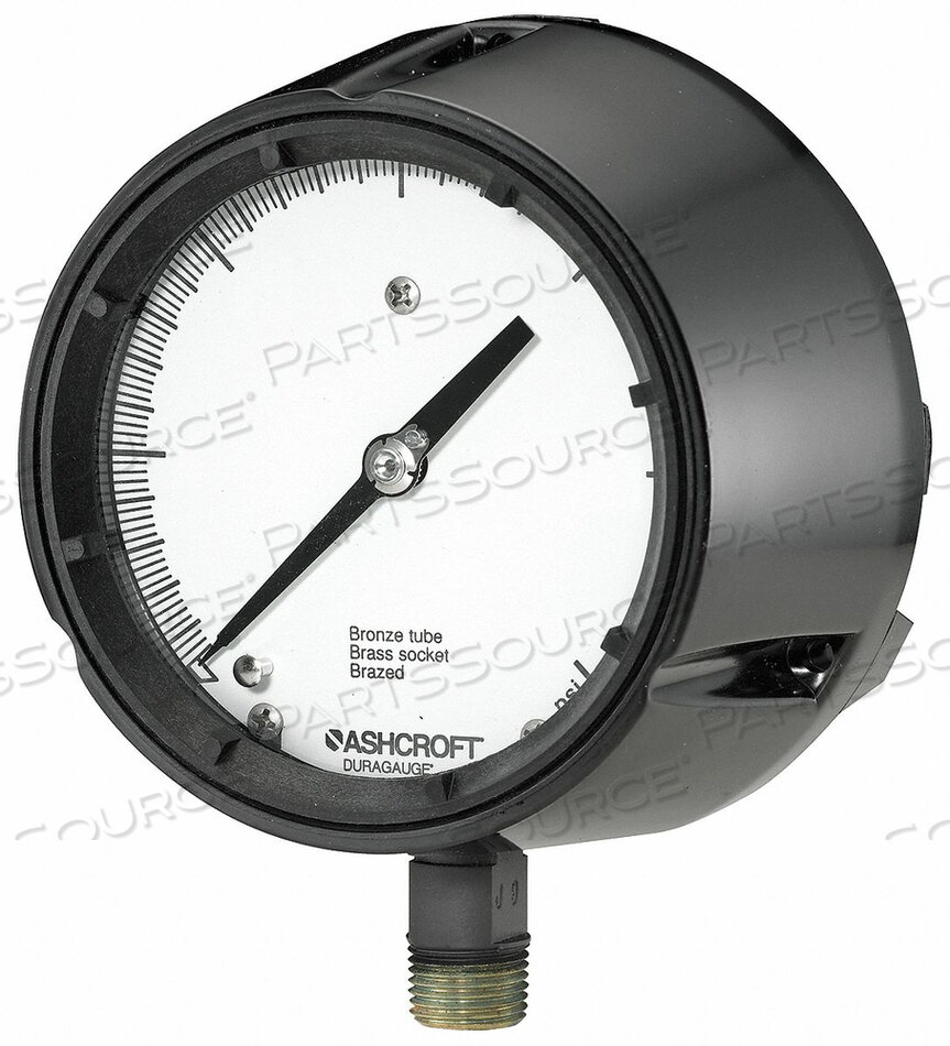 OEM#: 451259SD04L1500#PRESSURE GAUGE 0 TO 1500 PSI 4-1/2IN by Ashcroft Inc.