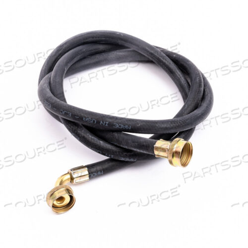 OEM#: 6357HOSE - WASHER FILL HOSE 3/4 HOSE THREAD INLET & OUTLET 6 LONG by Midmark Corp.