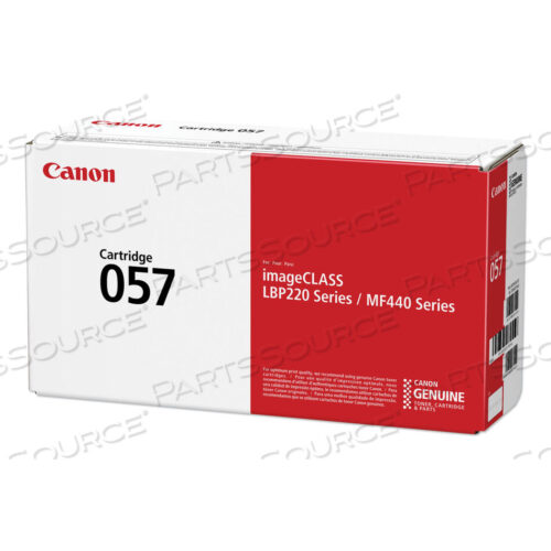 Replaces Canon (Consumer Electronics) 3009C001TONER CARTRIDGE, REPLACEMENT FOR CANON (CTG-057) IMAGECLASS LBP226DW, LBP227DW, MF445DW, MF448DW I-SENSYS LBP2232DW, LBP226DW, LBP228X, MF443DW,