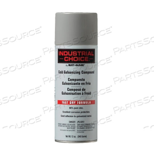 OEM#: 1685830INDUSTRIAL CHOICE 1600 SYSTEM GALVANIZING COMPOUND, 16 OZ AEROSOL CAN by Rust-Oleum