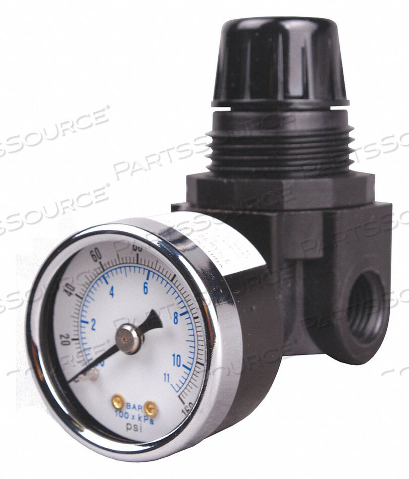 OEM#: R262GMINI REGULATOR NYLON BODY 1/4 by Arrow Pneumatics