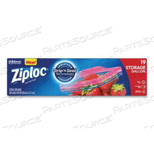 OEM#: 314467RECLOSABLE BAG GALLON LDPE PK19 by Ziploc