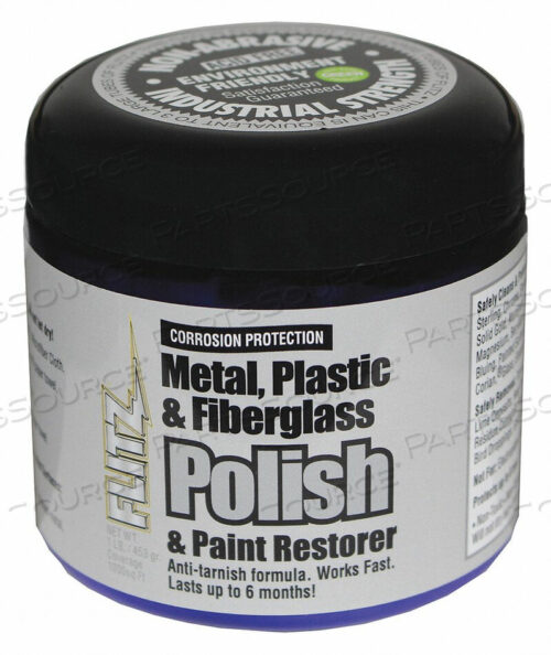 OEM#: CA 03516-6FIBERGLASS PASTE POL. METAL PLAST 1 LB. by Flitz Premium Polishing Products