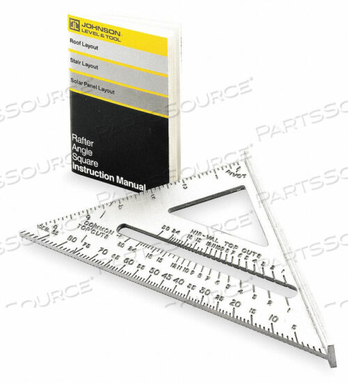 OEM#: RAS1RAFTER ANGLE SQUARE 7 IN ALUMINUM by Johnson Level