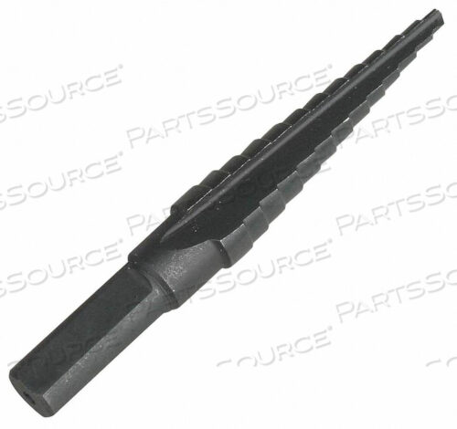 OEM#: 6EXN3STEP DRILL BIT HSS 13 SIZES 1/8-1/2 IN. by Westward