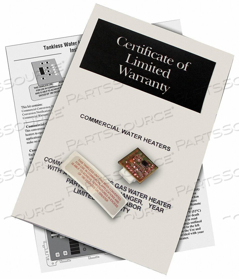 OEM#: RTG20214BTANKLESS WATER HEATER CONVERSION KIT by Rheem