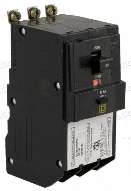 OEM#: QOB315EPDCIRCUIT BREAKER 15A BOLT ON 240V 3P by Square D