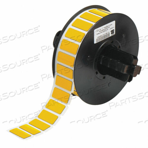 OEM#: B30EP-171-593-YLG8790 RAISED PROFILE LABEL YELLOW 1.060 IN. by Brady Americas