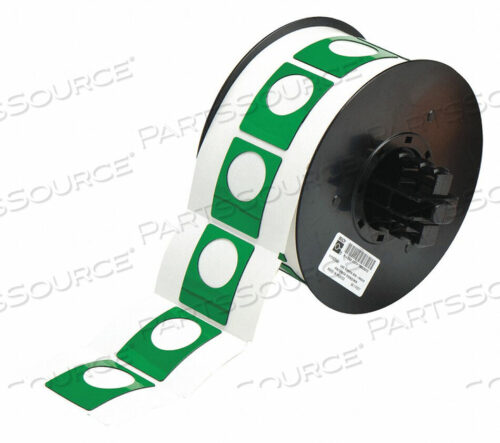 OEM#: B30EP-167U-593-GNRAISED PROFILE LABEL GREEN 1.200 IN. by Brady Americas