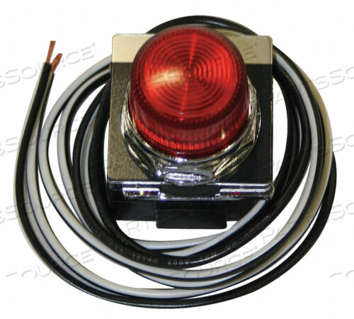 PUSHBUTTON KIT RED RUN PILOT LIGHT
