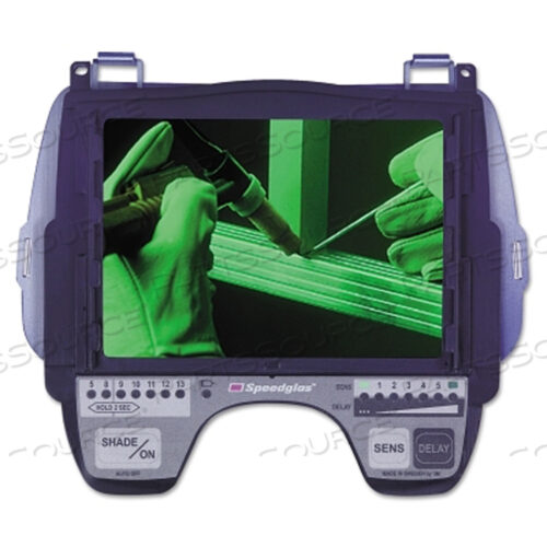 OEM#: 7010385086SPEEDGLAS 9100 SERIES REPLACEMENT PART, ADF 9100XX, SHADE 5, 8 TO 13, 2.8 IN X 4.2 IN, POLYCARBONATE, BLACK by 3M Consumer