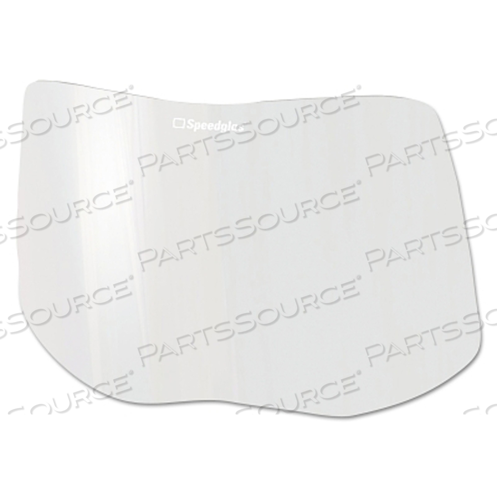 OEM#: 7100147132SPEEDGLAS 9100 SERIES REPLACEMENT PART, OUTSIDE PROTECTION PLATE, CLEAR, 6.1 IN X 3.8 IN, POLYCARBONATE, 50 EA/CA by 3M Consumer
