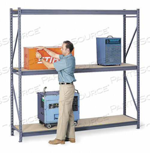 OEM#: 6940BULK RACK STARTER 96 H 72 W 36 D GRAY by Tennsco Corp.