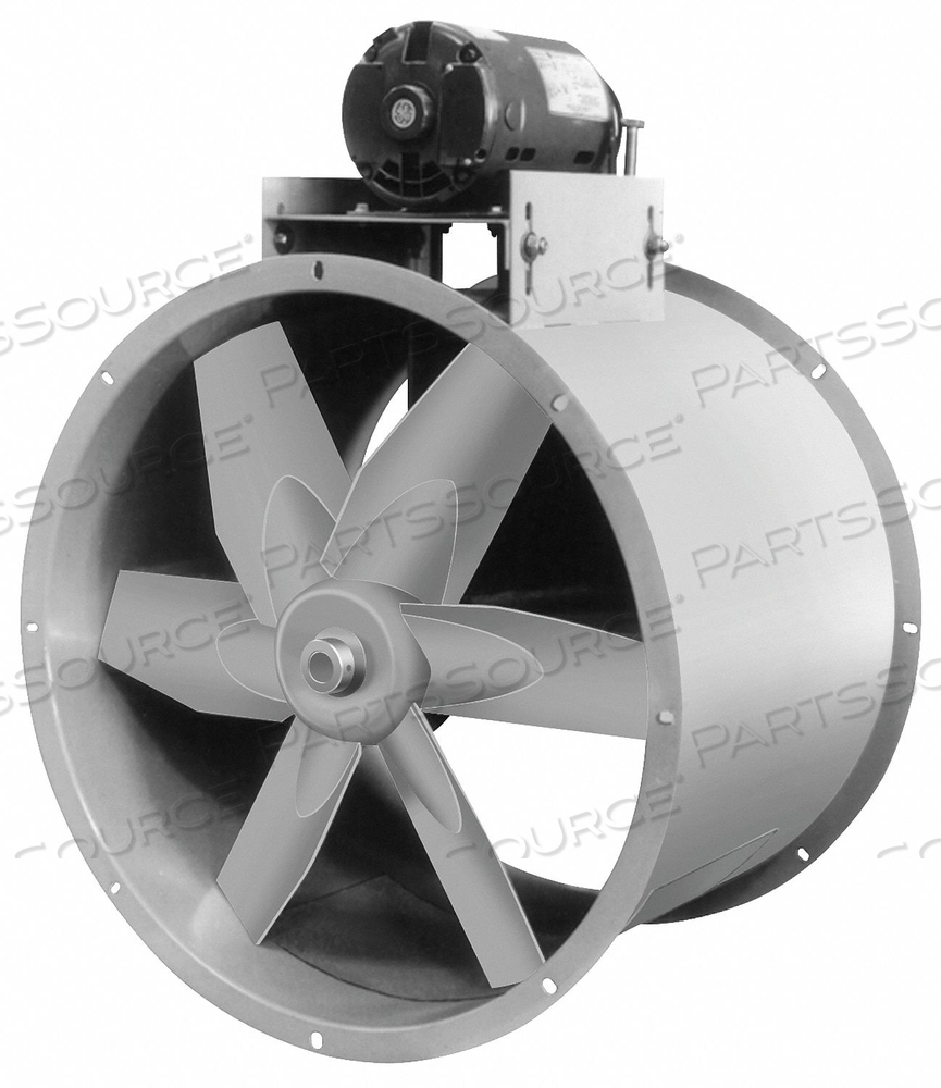 OEM#: 7J352STEEL 27 DIA 18 L 37.25 H TUBEAXIAL FAN by DAYTON ELECTRIC MANUFACTURING CO