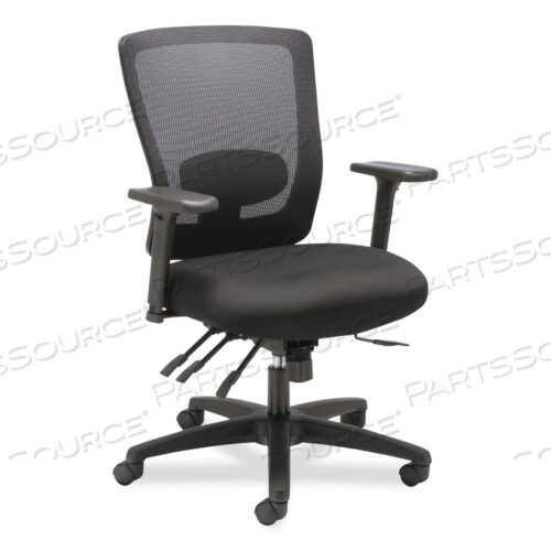 ALERA ENVY SERIES MESH MID-BACK SWIVEL/TILT CHAIR, SUPPORTS UP TO 250 LB, 16.88 TO 21.5 SEAT HEIGHT, BLACK