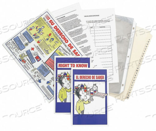 OEM#: PSMINI-TENRTK POSTER CHEMICAL/HAZMAT TRAINING PK10 by Brady Americas