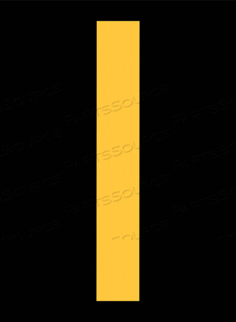 OEM#: RUM200-I-YBREFLECTIVE LETTER LABEL I 2-1/2IN H PK25 by Strance, Inc.