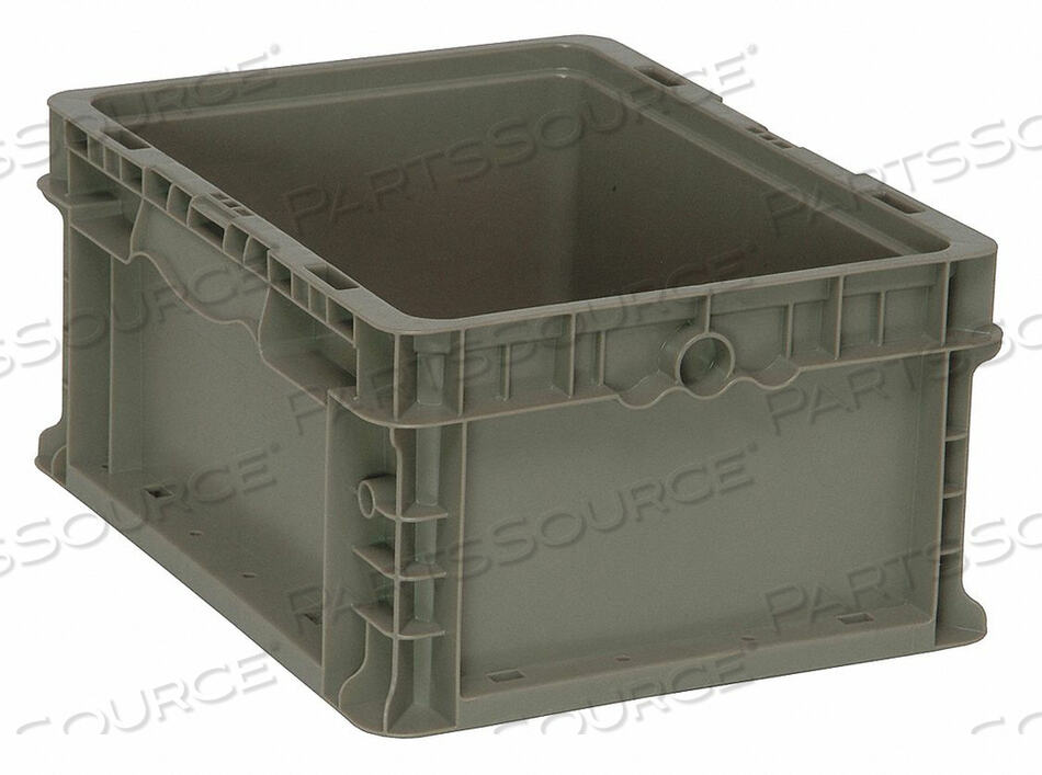 OEM#: RSO1215-7WALL CONTAINER 12 IN L 15 IN W GRAY by Quantum Storage Systems