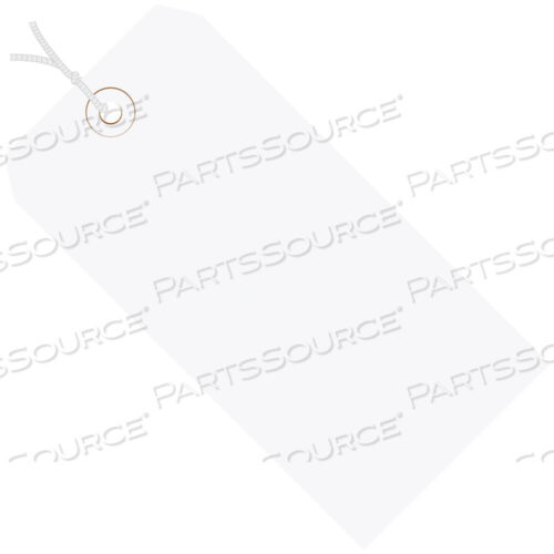 OEM#: G11052GSHIPPING TAGS, PRE-STRUNG, 13 PT., 4 3/4 X 2 3/8, WHITE, 1000/CASE by BOX Partners (Box Acquisitions, LLC)
