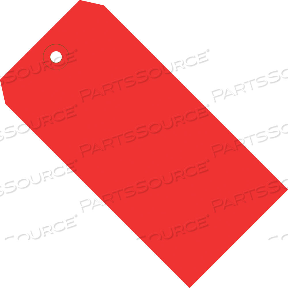 OEM#: G11071ESHIPPING TAGS, 13 PT., 5 3/4 X 2 7/8, RED, 1000/CASE by BOX Partners (Box Acquisitions, LLC)
