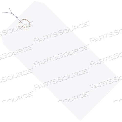 OEM#: G11083GSHIPPING TAGS, PRE-WIRED, 13 PT., 6 1/4 X 3 1/8, WHITE, 1000/CASE by BOX Partners (Box Acquisitions, LLC)