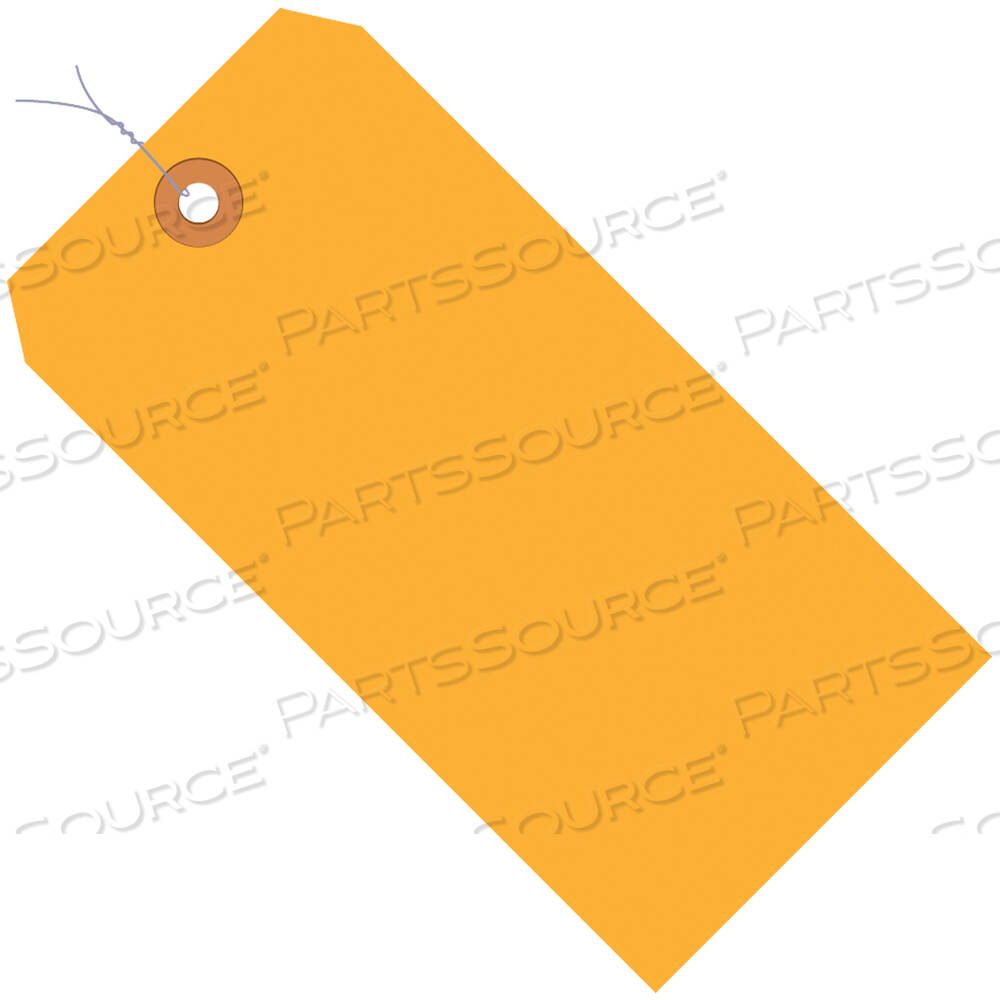 OEM#: G12023DSHIPPING TAGS, PRE-WIRED, 13 PT., 3 1/4 X 1 5/8, FLUORESCENT ORANGE, 1000/CASE by BOX Partners (Box Acquisitions, LLC)
