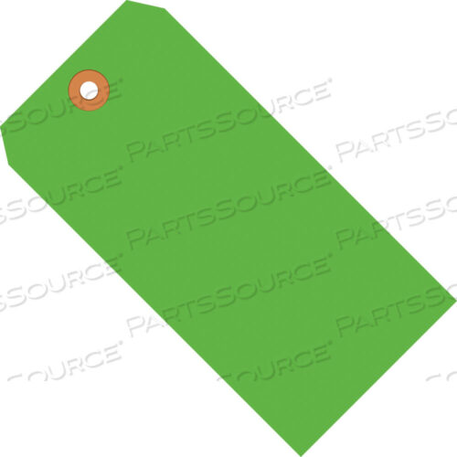 OEM#: G12051BSHIPPING TAGS, 13 PT., 4 3/4 X 2 3/8, FLUORESCENT GREEN, 1000/CASE by BOX Partners (Box Acquisitions, LLC)