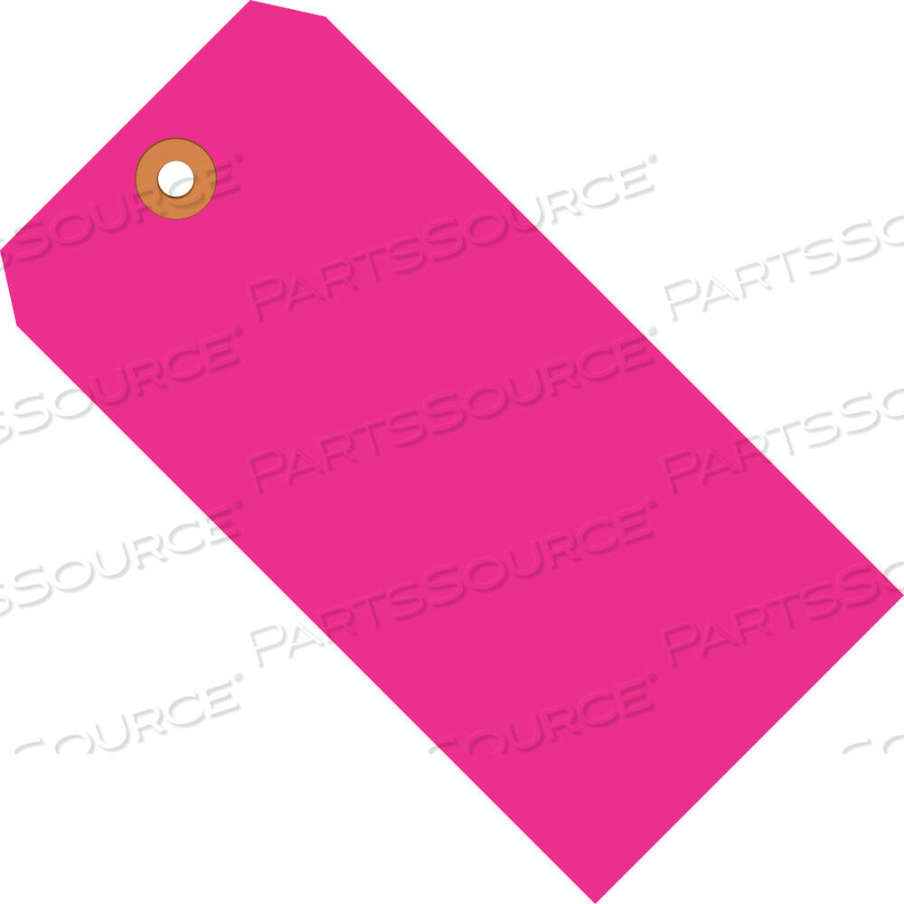 OEM#: G12071ESHIPPING TAGS, 13 PT., 5 3/4 X 2 7/8, FLUORESCENT PINK, 1000/CASE by BOX Partners (Box Acquisitions, LLC)
