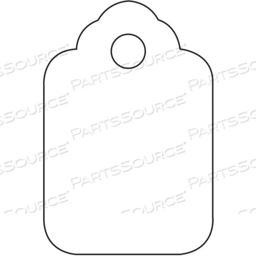 OEM#: G26008MERCHANDISE TAGS, 1 1/8 X 1 3/4, WHITE, 1000/CASE by BOX Partners (Box Acquisitions, LLC)