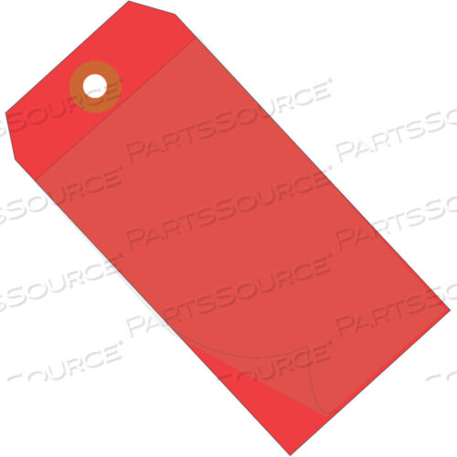 OEM#: G26025SELF LAMINATING TAGS, 4 3/4 X 2 3/8, RED, 100/CASE by BOX Partners (Box Acquisitions, LLC)