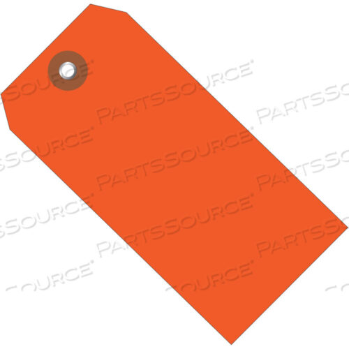 OEM#: G26060PLASTIC SHIPPING TAGS, 6 1/4 X 3 1/8, ORANGE, 100/CASE by BOX Partners (Box Acquisitions, LLC)