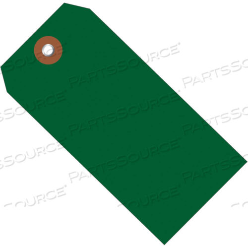 OEM#: G26061PLASTIC SHIPPING TAGS, 6 1/4 X 3 1/8, GREEN, 100/CASE by BOX Partners (Box Acquisitions, LLC)