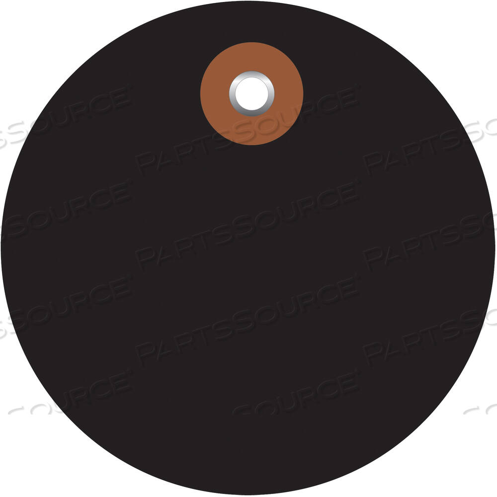 OEM#: G26065PLASTIC CIRCLE TAGS, 2, BLACK, 100/EACH by BOX Partners (Box Acquisitions, LLC)