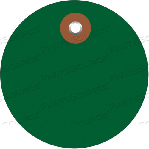 OEM#: G26068PLASTIC CIRCLE TAGS, 2, GREEN, 100/EACH by BOX Partners (Box Acquisitions, LLC)
