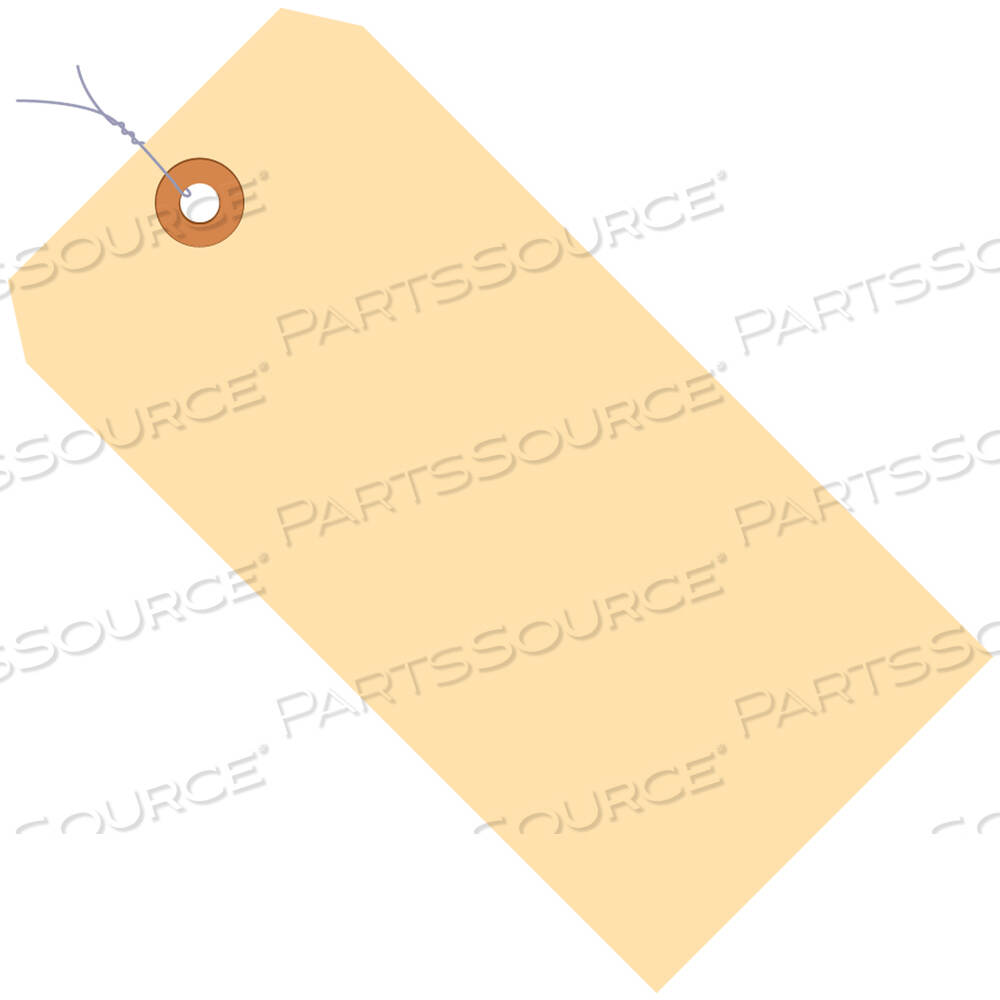 OEM#: G30063SHIPPING TAGS, PRE-WIRED, 10 PT., 5 1/4 X 2 5/8, MANILA, 1000/CASE by BOX Partners (Box Acquisitions, LLC)
