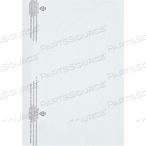 OEM#: GB21730GARMENT BAGS, 0.6 MIL ,21 X 7 X 30, CLEAR, 630/ROLL by BOX Partners (Box Acquisitions, LLC)