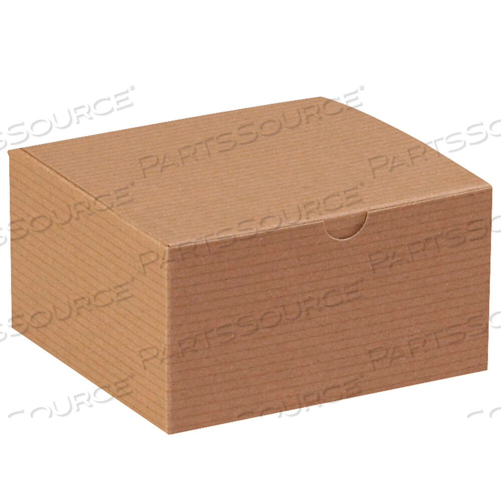 OEM#: GB553KGIFT BOXES, 5 X 5 X 3, KRAFT, 100/CASE by BOX Partners (Box Acquisitions, LLC)