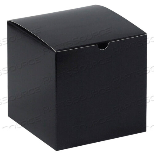 OEM#: GB666BKGIFT BOXES, 6 X 6 X 6, BLACK GLOSS, 100/CASE by BOX Partners (Box Acquisitions, LLC)
