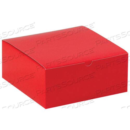OEM#: GB883RGIFT BOXES, 8 X 8 X 3 1/2, HOLIDAY RED, 100/CASE by BOX Partners (Box Acquisitions, LLC)