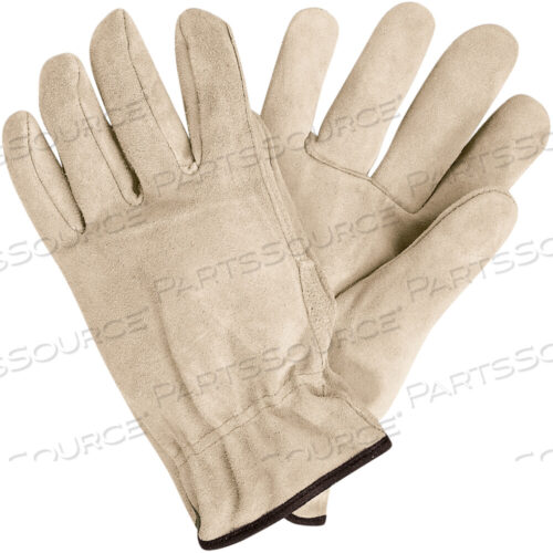 OEM#: GLV1064XLDELUXE COWHIDE LEATHER DRIVERS GLOVES, XLARGE, NATURAL, 3 PAIRS/CASE by BOX Partners (Box Acquisitions, LLC)