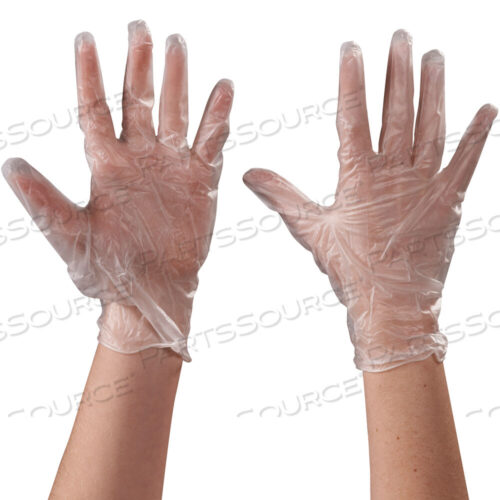 OEM#: GLV2043MVINYL GLOVES, POWDER FREE, 5 MIL, MEDIUM, CLEAR, 100/CASE by BOX Partners (Box Acquisitions, LLC)